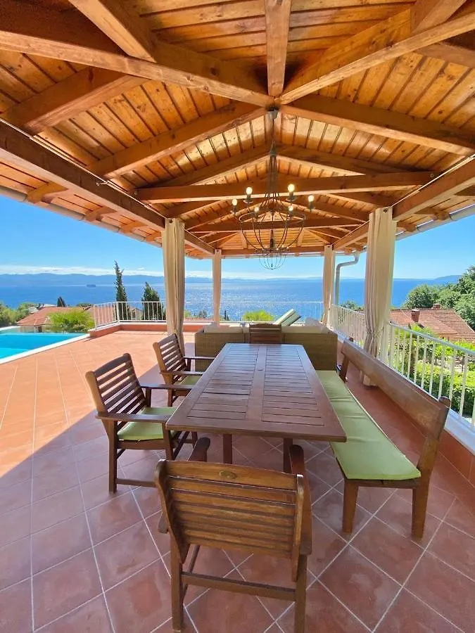 Villa Lovran, heated pool&incredible sea view