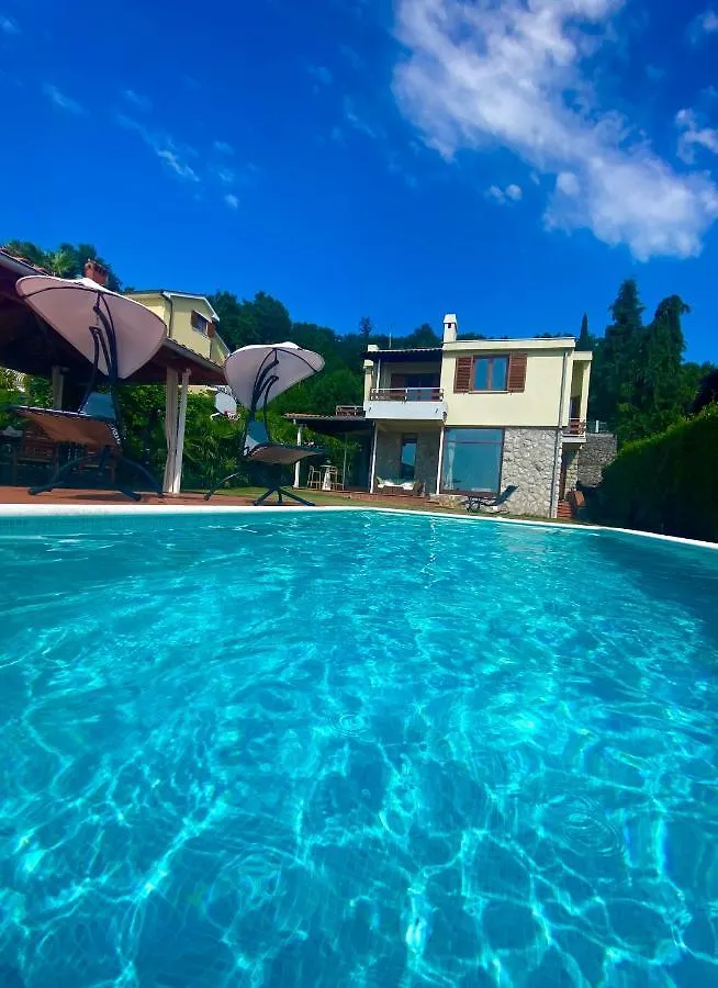 Villa Lovran - 150M To The Beach - Infinity Pool - Incredible Sea View - Fitness Room Horvátország