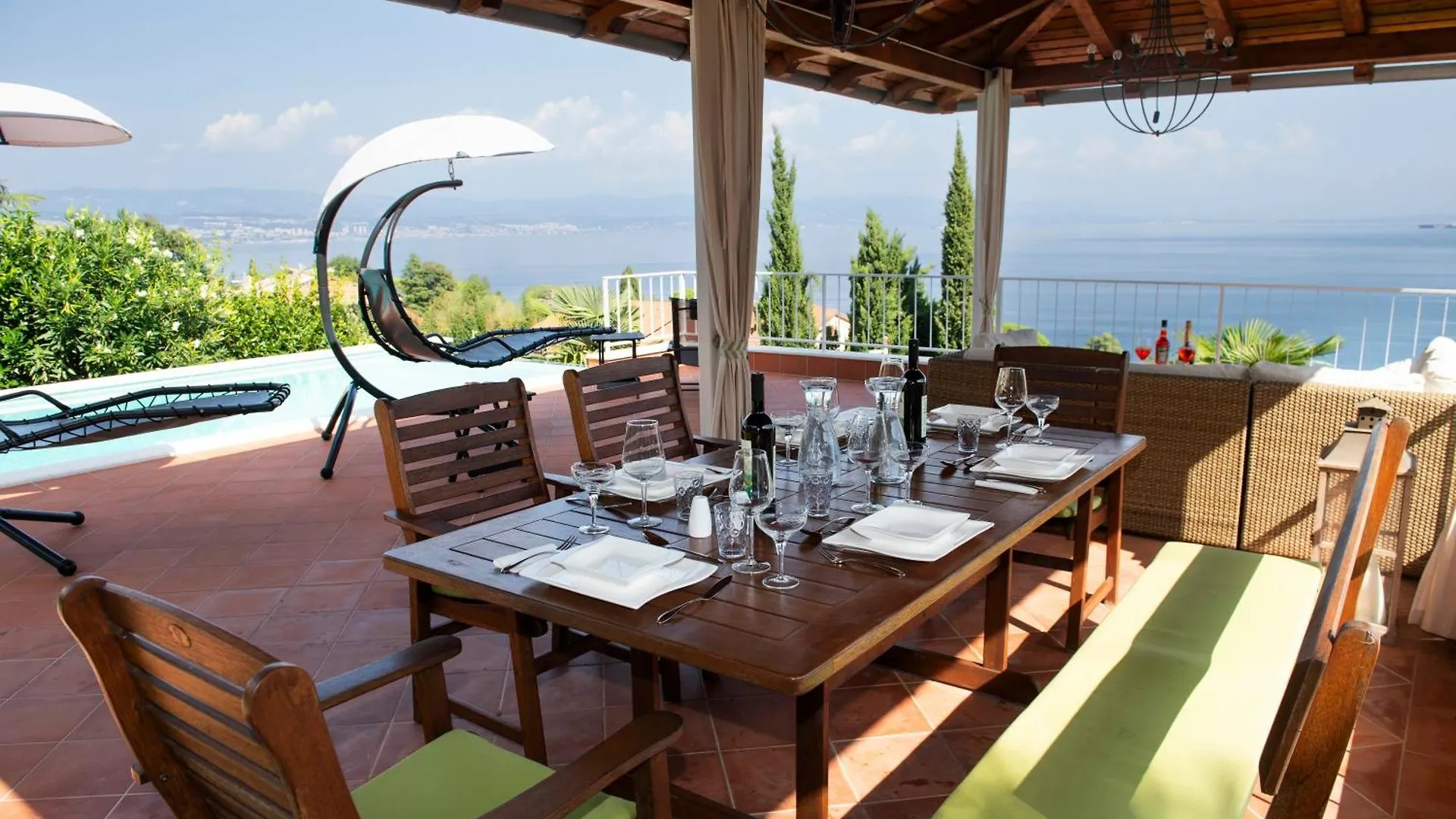 Villa Lovran - 150M To The Beach - Infinity Pool - Incredible Sea View - Fitness Room